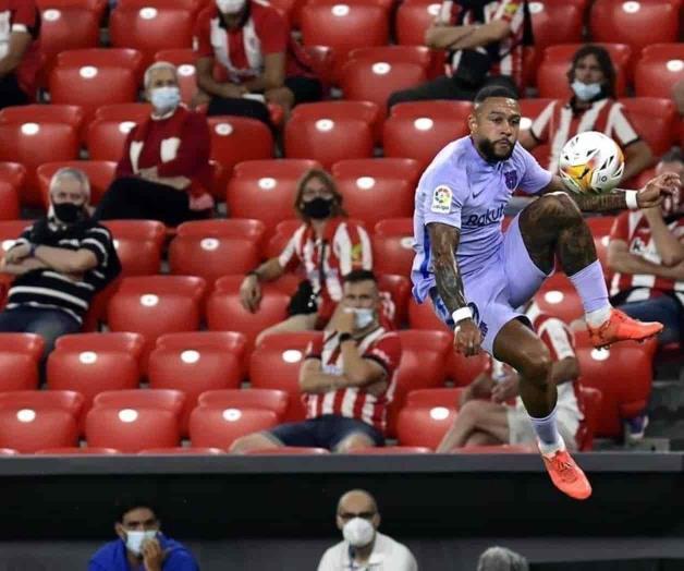 Rescata Depay empate para el Barcelona