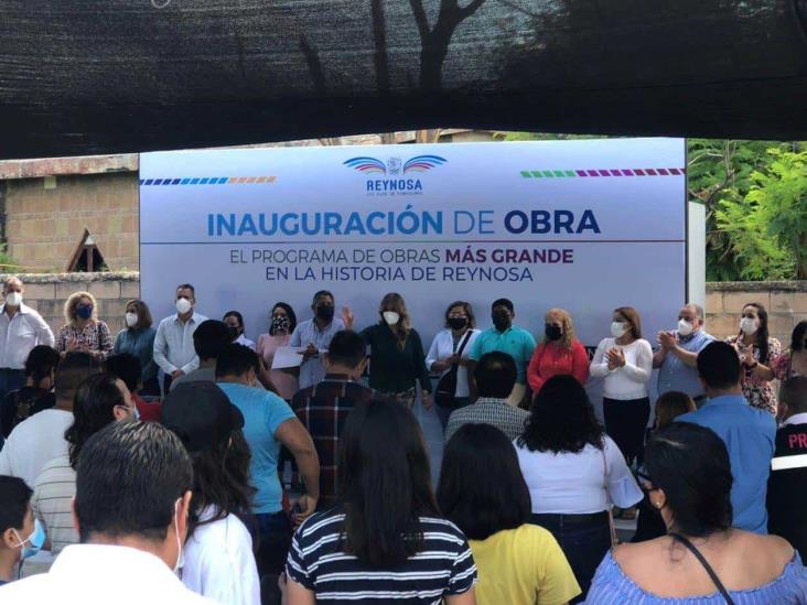 Entrega municipio calles pavimentadas y plaza pública Entrega municipio calles pavimentadas y plaza pública