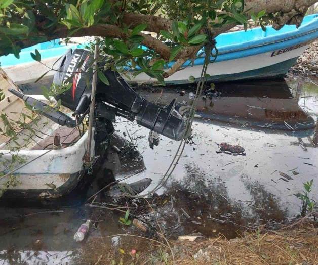 Derrame de hidrocarburos en el Río Pánuco; responsabilizan a Refinería Madero