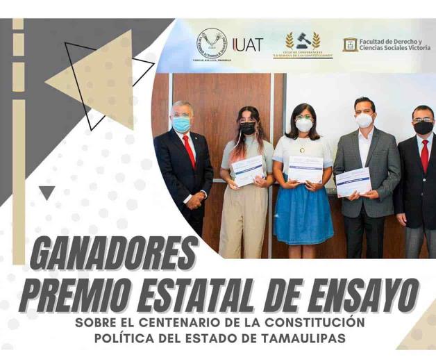 Premia UAT Ensayo sobre Constitución de Tamaulipas