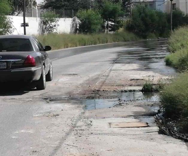 Otra vez, se inunda la avenida Río San Juan
