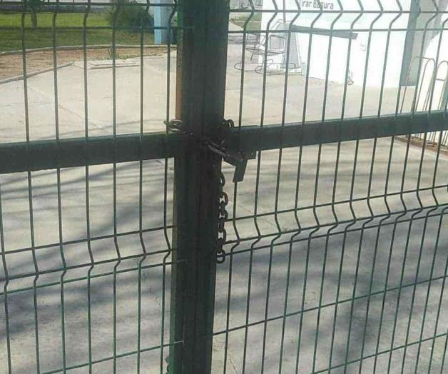 Cierran con candado el parque del Tamul Cierran con candado el parque del Tamul