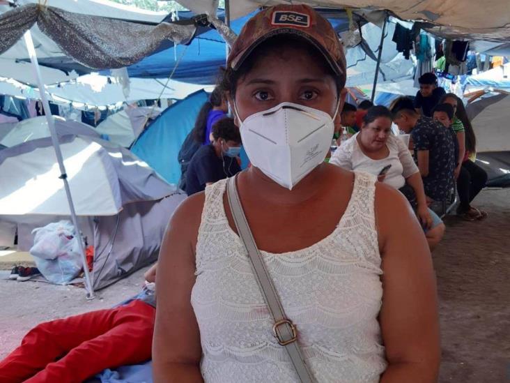 Trasladan a 500 migrantes más al albergue Senda de Vida Trasladan a 500 migrantes más al albergue Senda de Vida