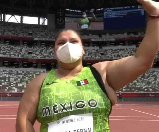 Floralia Estrada, cuarto lugar en lanzamiento