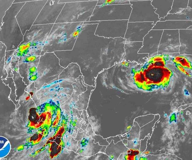 El huracán Nora avanza por la costa de México en el Pacífico