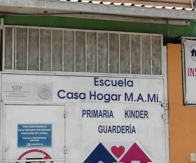 Ofrecen en Casa Hogar educación y guardería