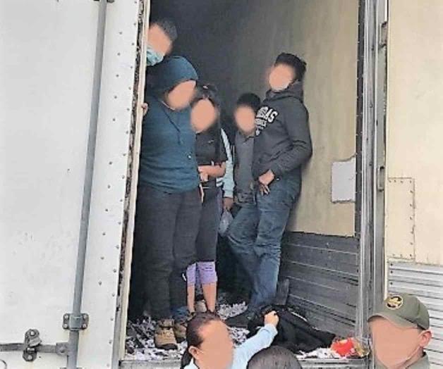 Encuentran 5 niños en grupo de ilegales Encuentran 5 niños en grupo de ilegales