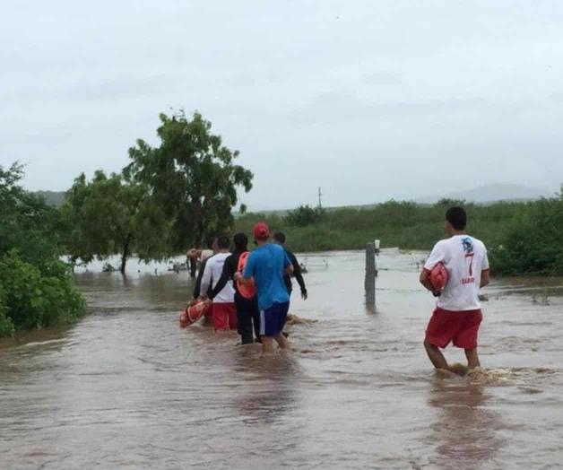 Tormenta tropical Nora deja múltiples afectaciones en Sinaloa