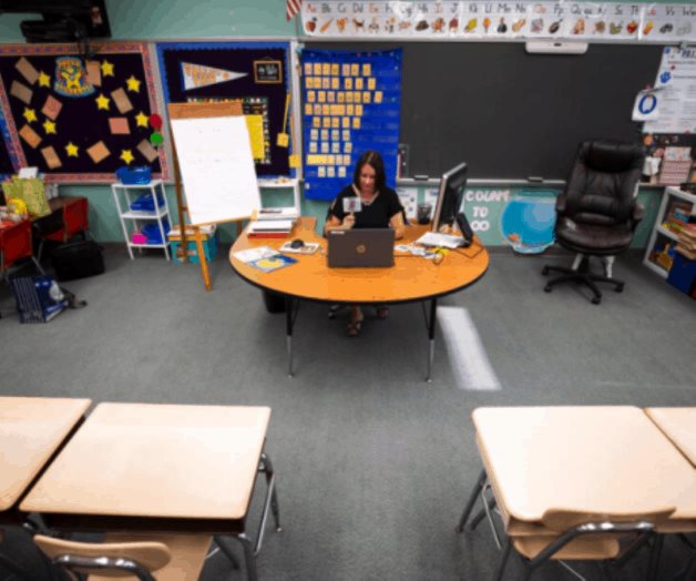 Muere docente por Covid en Texas y cierran escuelas