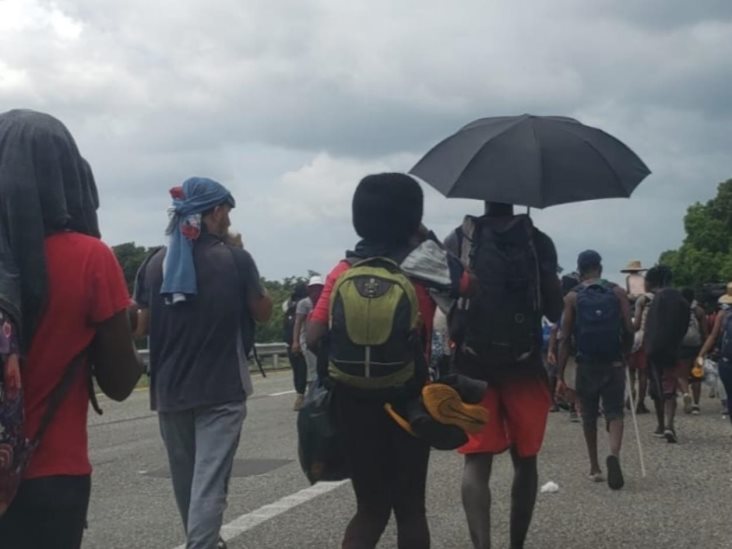 En el operativo para desarticular caravana de migrantes no hubo separación de familias: INM En el operativo para desarticular caravana de migrantes no hubo separación de familias: INM