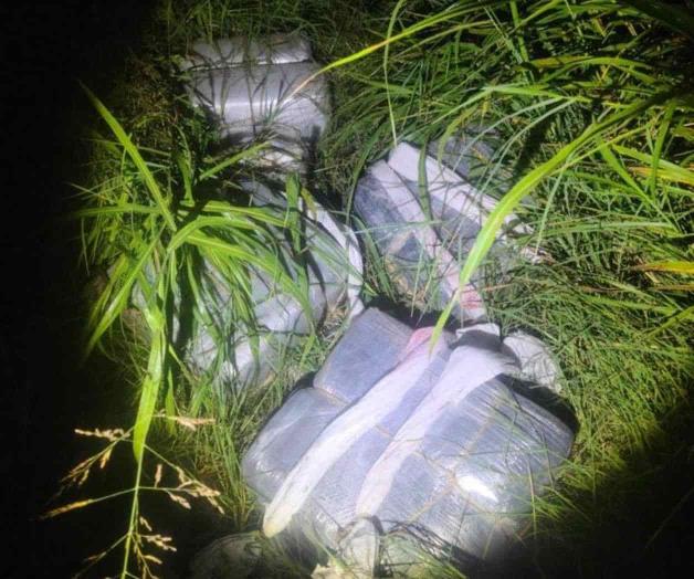 Incautan carga de mariguana, cristal y Xanax