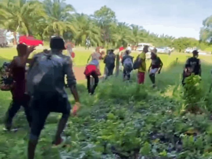 Desarticulan tercera caravana migrante en Chiapas Desarticulan tercera caravana migrante en Chiapas