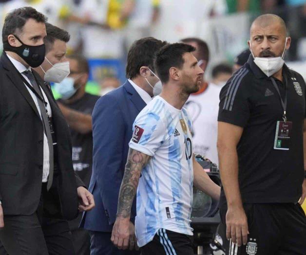 Escándalo en Brasil vs Argentina; lo suspenden por protocolos COVID