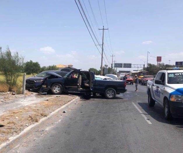 Abuelito a alta velocidad provoca triple carambola Abuelito a alta velocidad provoca triple carambola