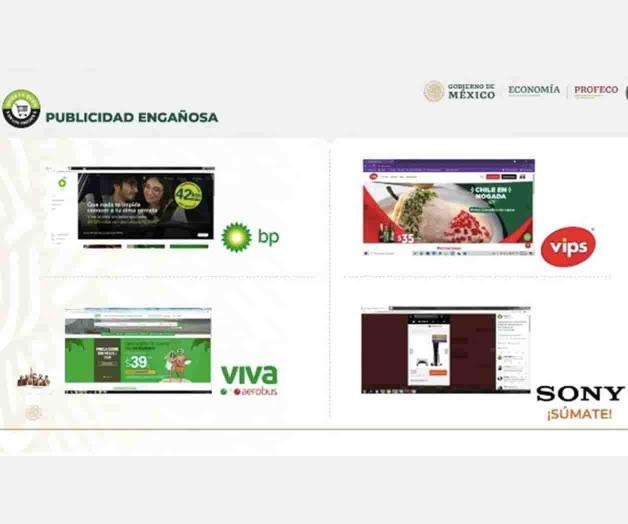 Exhiben a BP, Vips, VivaAerobus y Sony