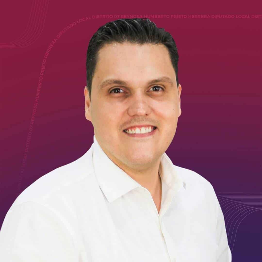 Humberto Armando Prieto Herrera es el único diputado de Reynosa que cuenta con un posgrado.