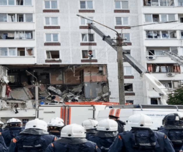 Rusia: Explosión de gas en edificio deja 2 muertos