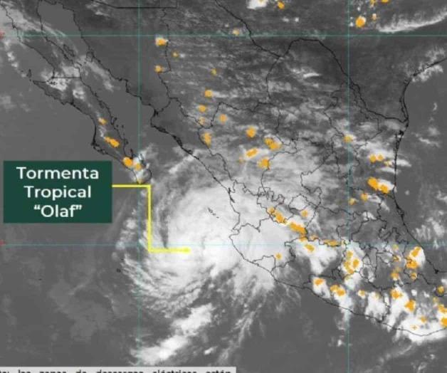 Tormenta Olaf se intensifica gradualmente en el Océano Pacífico