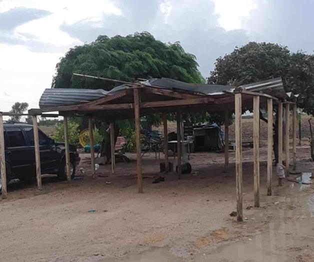 Afecta tromba la zona rural