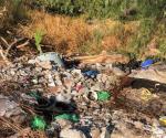 Contaminan colonias con desechos y basura