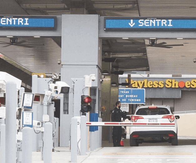 Funcionará el carril Sentri las 24 horas