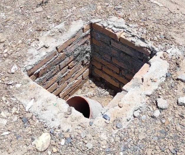 Piden reforzar con material más resistente desagües pluviales en Las Torres