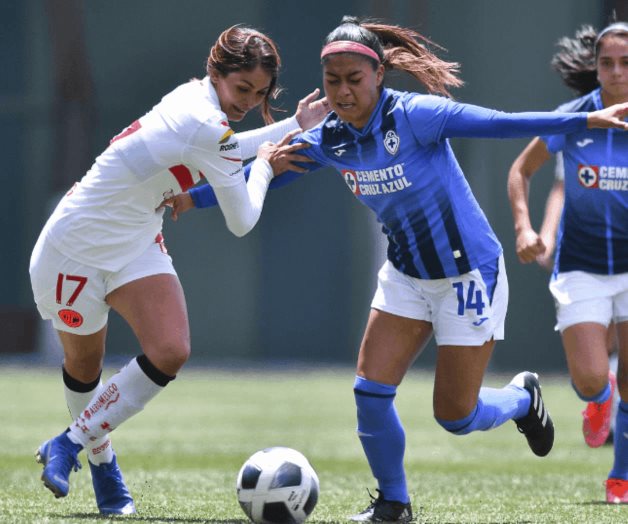 Remonta Cruz Azul  femenil ante Toluca