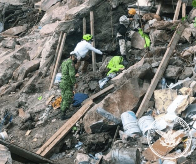 Al menos 27 familias rechazan dejar sus casas en el cerro del Chiquihuite