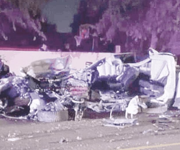 Muere un jovencito en choque de madrugada