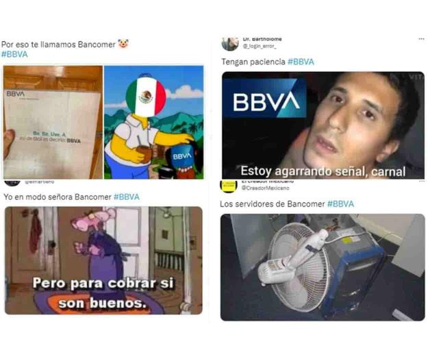 Fallan la app y cajeros de BBVA y los usuarios hacen memes