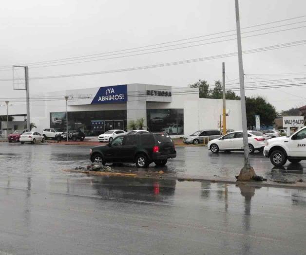 Se queda crucero de Bulevar Hidalgo sin semáforo; es un peligro transitar