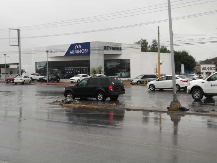 Se queda crucero de Bulevar Hidalgo sin semáforo; es un peligro transitar Se queda crucero de Bulevar Hidalgo sin semáforo; es un peligro transitar