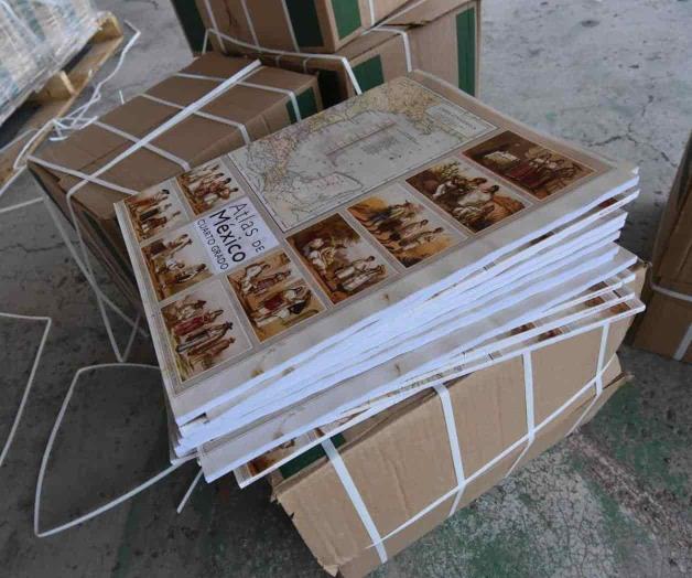 Llegan más libros de texto