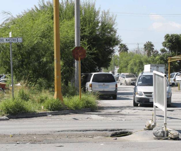 Cuidado: trampa vial amenaza conductores