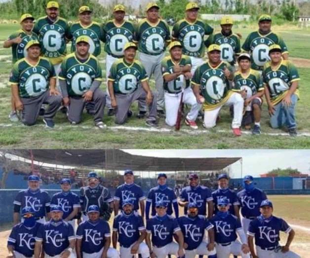 Protagonizan Coyotes y Club Cienfuegos final de Veteranos