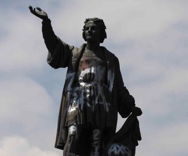 México: estatua de Colón aún no está lista para reaparecer