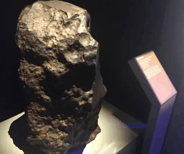 El meteorito que cayó en San Luis Potosí y ahora tiene un museo