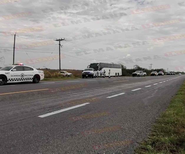 Intercepta INM a contingente de haitianos en entronque “Y”