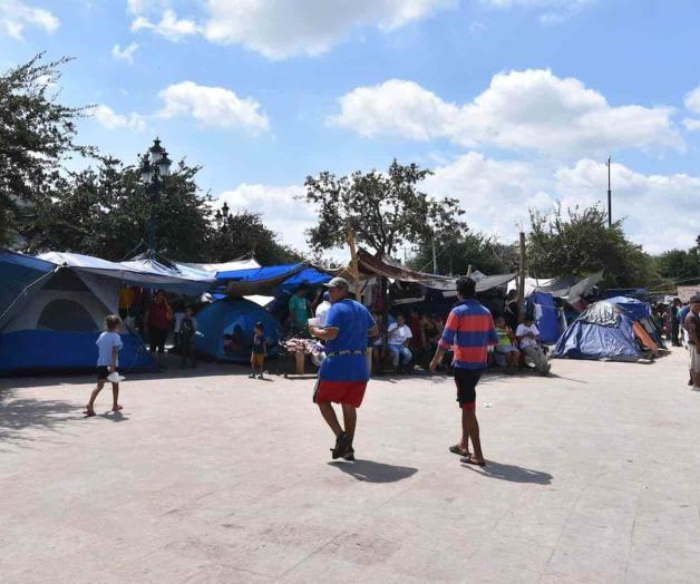 Nada que ‘celebrar’ en campamento migrante Nada que ‘celebrar’ en campamento migrante