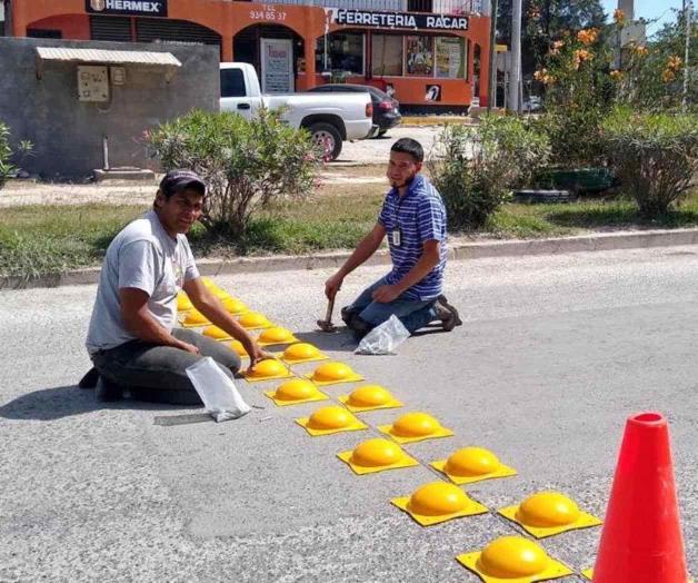 Piden ‘topes’ para evitar accidentes Piden ‘topes’ para evitar accidentes