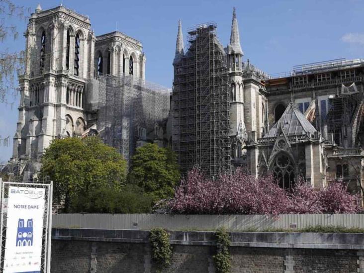 Estabilizan catedral de Notre Dame; sigue la reconstrucción Estabilizan catedral de Notre Dame; sigue la reconstrucción
