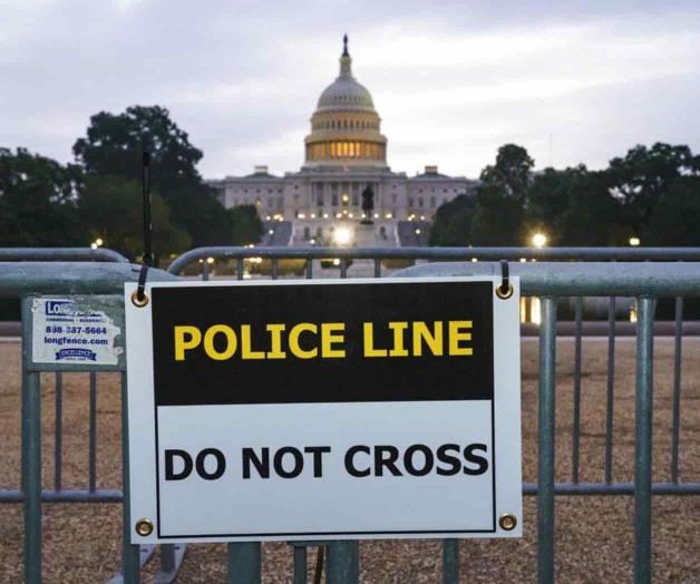 Washington: Fuerte presencia policial al arribar público