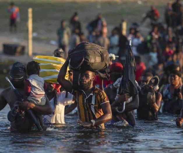 Defiende EU expulsión masiva de migrantes haitianos Defiende EU expulsión masiva de migrantes haitianos
