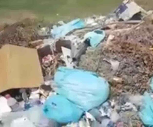 Dejan basura biológica en escuela secundaria