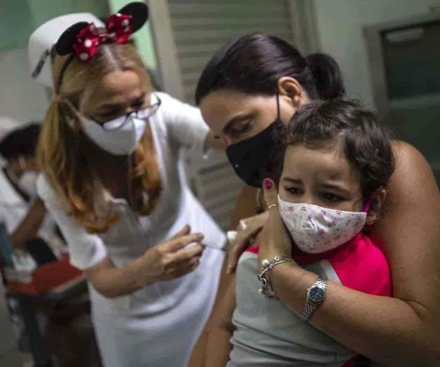 Inicia Cuba a vacunar niños Inicia Cuba a vacunar niños