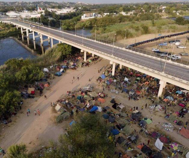 Del Río era una ciudad fácil de cruzar para los haitianos