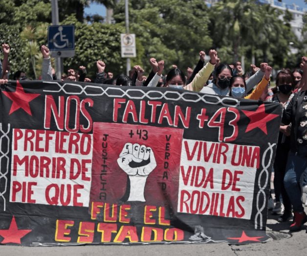 Normalistas inician semana de lucha, a 7 años de la desaparición de los 43 Normalistas inician semana de lucha, a 7 años de la desaparición de los 43