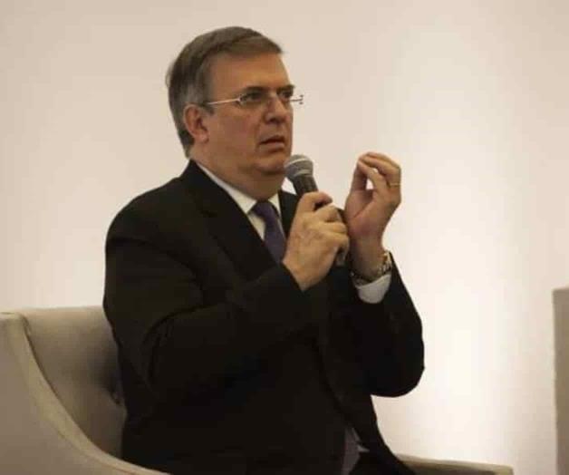 Ebrard: EU es corresponsable de la violencia en México por venta de armas