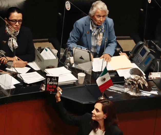 El Padrino, el regalo de Lilly Téllez a la 4T; tengan para que se entretengan, les dice