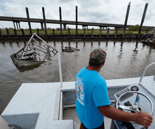 Devastó Ida industria pesquera de Luisiana